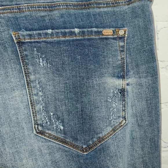 Special A Womens Jeans Size 2XL Distressed Medium Dark Wash Skinny NWT - Picture 8 of 15